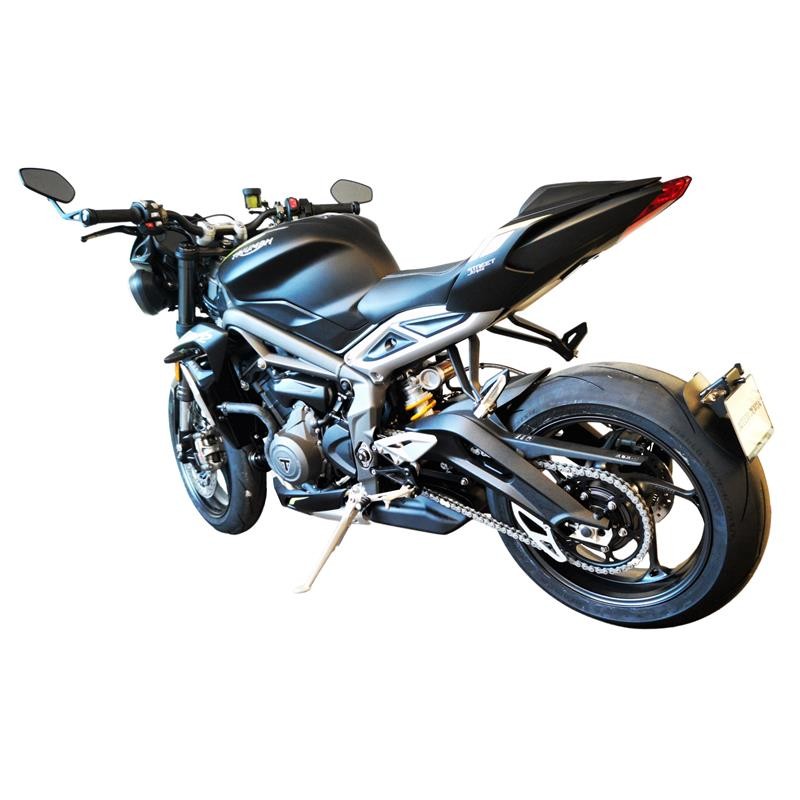 Support de plaque ras de roue Triumph Street Triple 660
